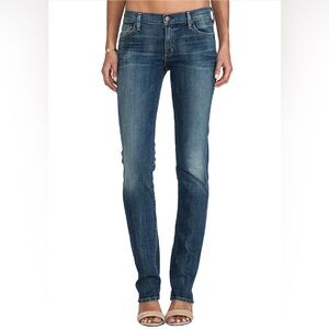 Citizens of Humanity Ava Low Rise Straight Leg Jeans